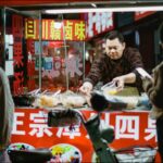 Chinatown hawker leftovers consumption